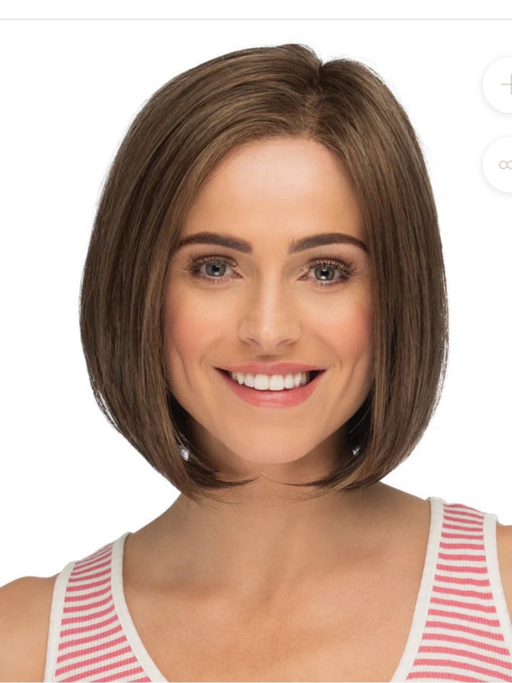 Jamison Natural Look Women's Straight Wig - R14/8H Brown
